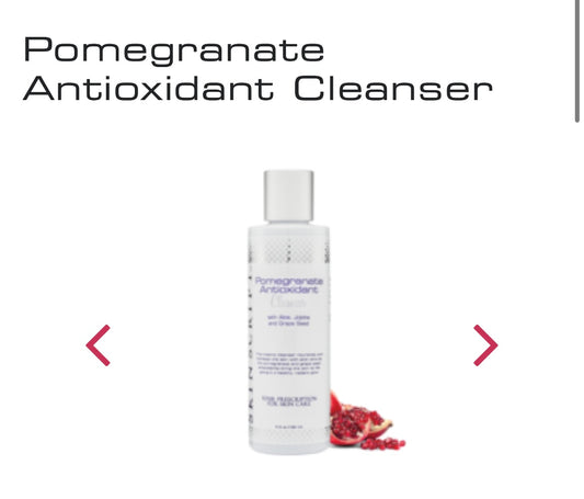 Pomegranate Antioxidant Cleanser 2oz & 6.4oz