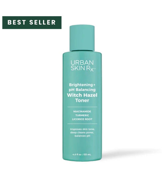 Brightening & pH
Balancing Witch Hazel
Toner
Brightens & restores skin's pH level