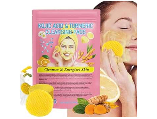 Kojic Acid & Turmeric Cleansing Pads