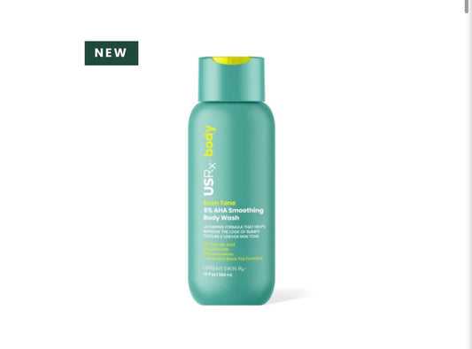 Even Tone 5% AHA
Smoothing Body Wash