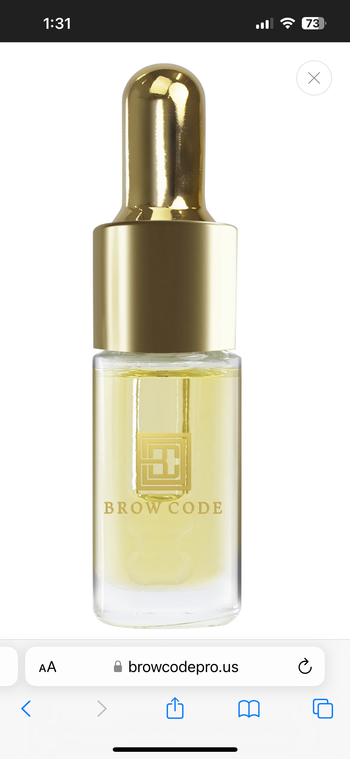 Brow Gold Nourishing Growth Oil