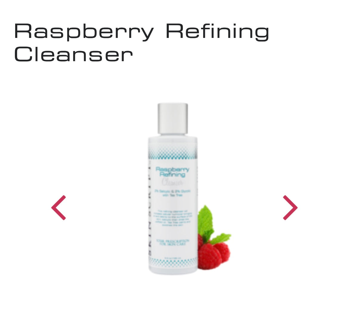 Raspberry Refining Cleanser 2oz & 6.4oz