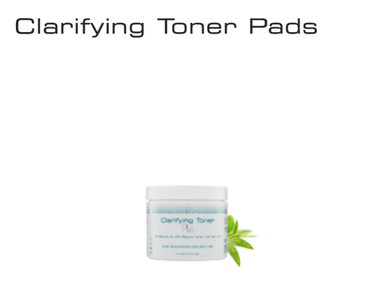 Clarifying Toner Pads 2oz