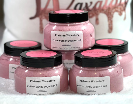 Cotton Candy Whipped Sugar Scrub 8oz